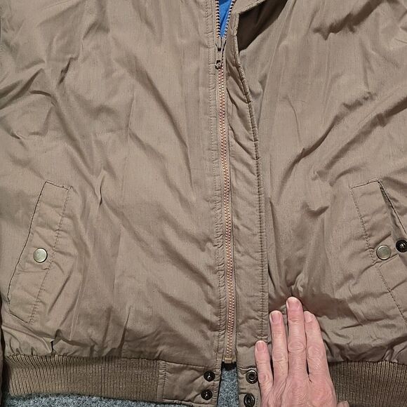 VTG Struggle Gear Puffer Jacket XL Hood Outdoor Hiking Gorp Street Tech Utility - Picture 10 of 16